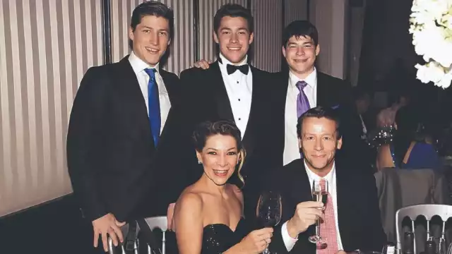 Adame formó una familia con Mary Paz Banquells. Foto: Especial