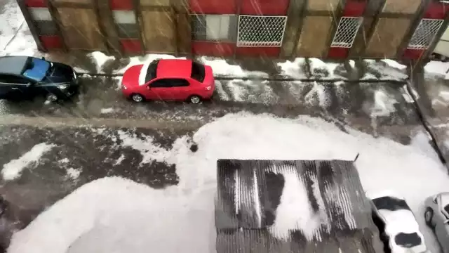 Las calles de la CDMX y el Edomex se pintaron de blanco por el granizo.Foto: Twitter @balles72