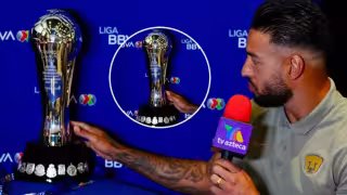 ¡Se cumplió la maldición! Nathan Silva tocó la copa y Pumas perdió la final ante Cruz Azul