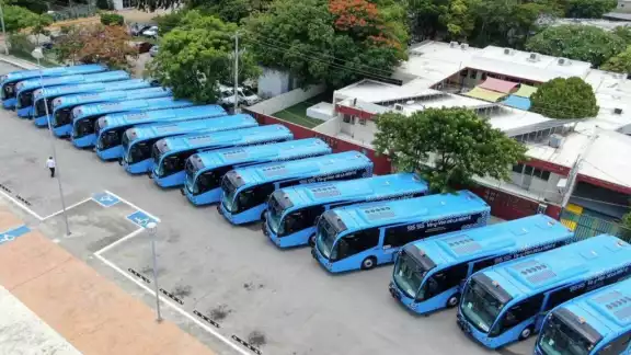 La Ruta Circuito Poniente, Universidades y Plazas de Va y Ven tendrá 30 nuevas unidades circulando en Mérida