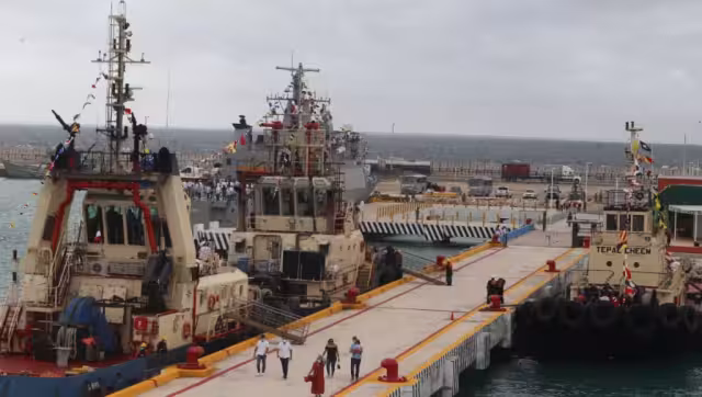 Parte de Progreso rumbo a La Habana y con otros tres integra el Convoy Nuestra América