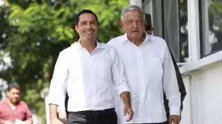 El presidente de México se reúne con el gobernador Mauricio Vila