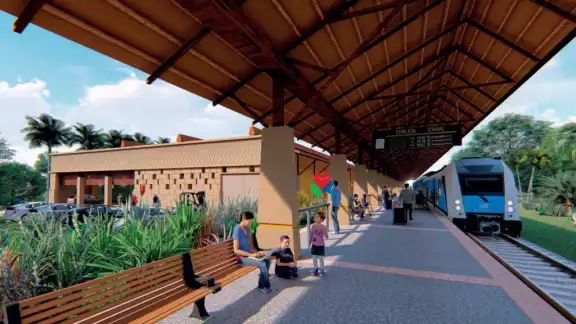 En Izamal se construirá una estación que permitirá conectar a los estados de la Península de Yucatán En Izamal se construirá una estación que permitirá conectar a los estados de la Península de Yucatán