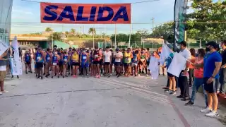 Estudiantes y externos participaron en la séptima carrera llevada a cabo en las instalaciones de la UT
