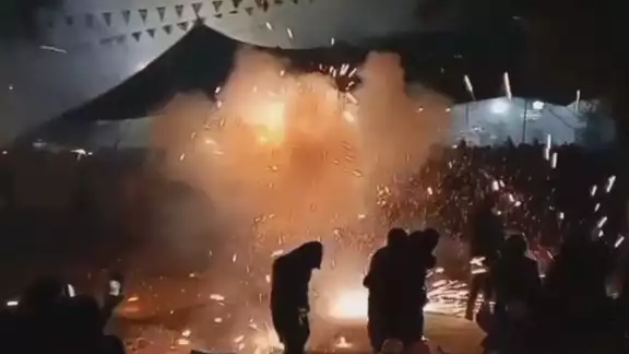 Así se vivió la explosión en Tianguistenco: VIDEO Así se vivió la explosión en Tianguistenco: VIDEO