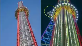 El parque de diversiones en Florida cerró la atracción desde la que cayó el adolescente