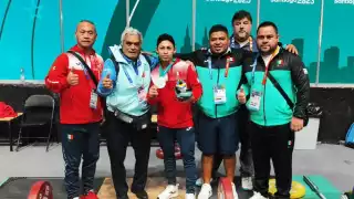 Víctor Badur Güemez, el pesista quintanarroense que busca su boleto a París 2024