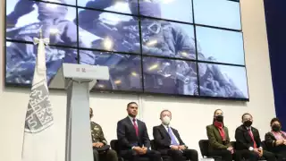 García Harfuch aseguró que las fuerzas capitalinas se encuentran alertas para no permitir la llegada del cártel de Sinaloa. Foto: Twitter @OHarfuch