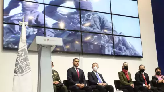 García Harfuch aseguró que las fuerzas capitalinas se encuentran alertas para no permitir la llegada del cártel de Sinaloa. Foto: Twitter @OHarfuch García Harfuch aseguró que las fuerzas capitalinas se encuentran alertas para no permitir la llegada del cártel de Sinaloa. Foto: Twitter @OHarfuch