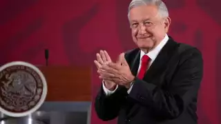 Presidente AMLO en conferencia de prensa