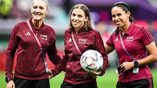 Stephanie Frappart hace historia junto a la mexicana Karen Janet