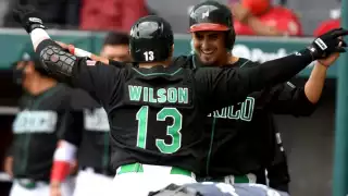 Alexis Wilson registró un saldo de dos imparables, incluido un cuadrangular, una producida y otra anotada