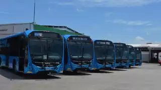 Así se verán las unidades de transporte púbico de la nueva ruta "Va y Ven"