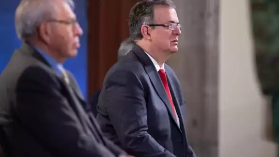 El canciller habló durante la conferencia matutina en Palacio Nacional El canciller habló durante la conferencia matutina en Palacio Nacional