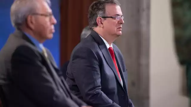 El canciller habló durante la conferencia matutina en Palacio Nacional