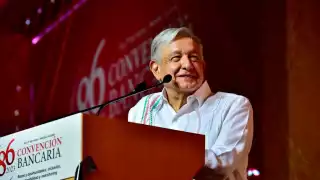AMLO da certeza a Banqueros durante convenció en Mérida