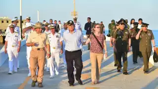El presidente se encuentra de gira por la costa de Sinaloa, Nayarit y Jalisco, que forman parte de una región para el desarrollo turístico, cultural y ambiental