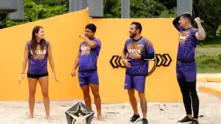 Atletas de Exatlón All Star compiten por el carro de hoy