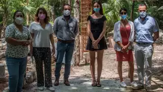 Tren Maya y Fonatur llegan a un acuerdo para mejorar el Jardín Botánico de Puerto Morelos