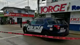 Los hechos se registraron en la avenida 30, esquina con la calle 56 de la colonia Luis Donaldo Colosio