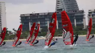 El Campeonato Nacional de iQFOiL en Tabla Vela se llevó a cabo en Cancún, Quintana Roo