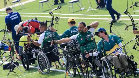 El arquero paralímpico sumó 671 puntos al lanzar las primeras 72 flechas lo que le valió para terminar en la cima de la clasificación El arquero paralímpico sumó 671 puntos al lanzar las primeras 72 flechas lo que le valió para terminar en la cima de la clasificación