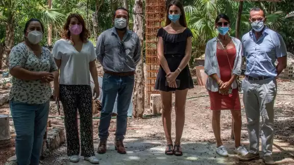 Este espacio natural abarca 65 hectáreas de selva, lo que lo convierte en el segundo en su tipo más grande de México, Este espacio natural abarca 65 hectáreas de selva, lo que lo convierte en el segundo en su tipo más grande de México,