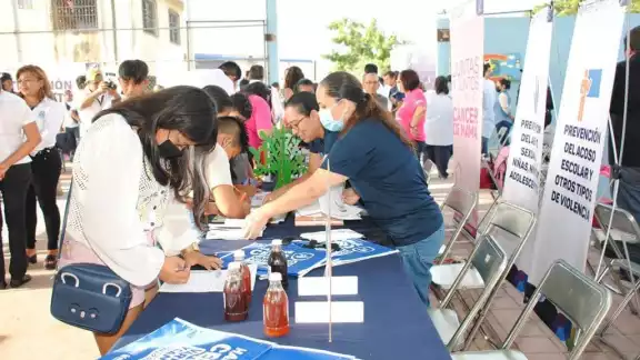 La titular de la SGG inauguró el programa, que pretende generar entornos seguros y libres de violencia La titular de la SGG inauguró el programa, que pretende generar entornos seguros y libres de violencia