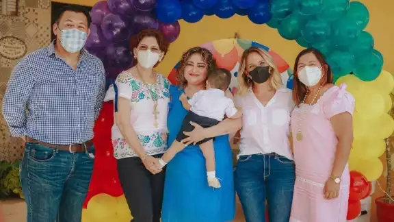 Cachito es un bebé con síndrome de Down que se integra a su familia a través de la adopción