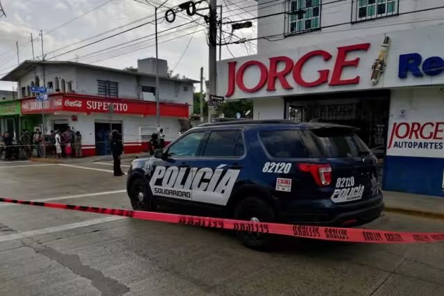 Los hechos se registraron en la avenida 30, esquina con la calle 56 de la colonia Luis Donaldo Colosio