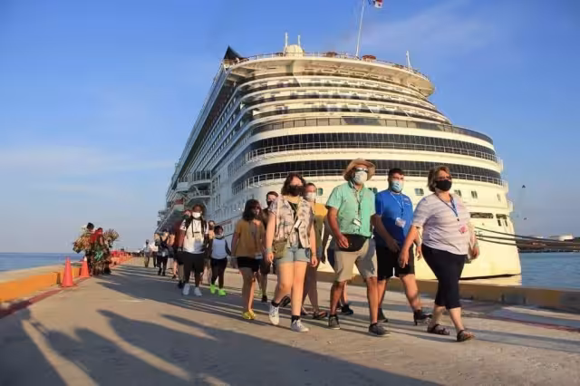 La recuperación del turismo de crucero en Cozumel inició en junio del 2021, con la llegada del 'Adventure Of The Seas'