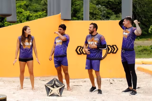 Atletas de Exatlón All Star compiten por el carro de hoy