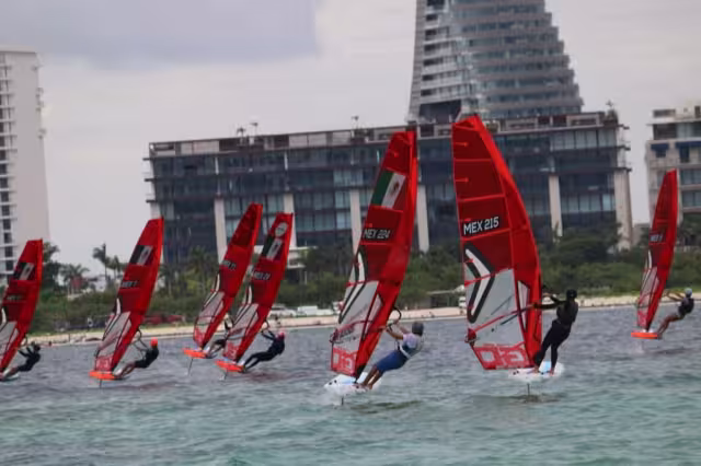 El Campeonato Nacional de iQFOiL en Tabla Vela se llevó a cabo en Cancún, Quintana Roo