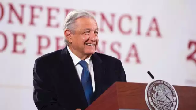 Presidente AMLO en conferencia matutina