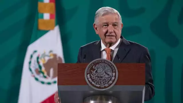 AMLO, durante su conferencia de prensa