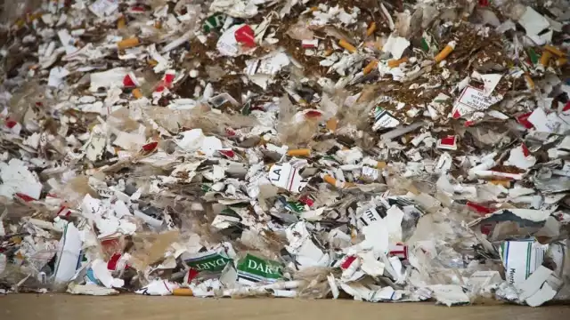 Los desperdicios fueron depositados en un relleno sanitario a través del apoyo de personal de la Industria Tabacalera.