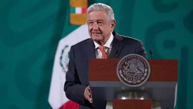 AMLO, durante su conferencia de prensa
