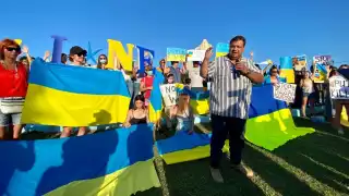 La protesta se lleva en Cancún