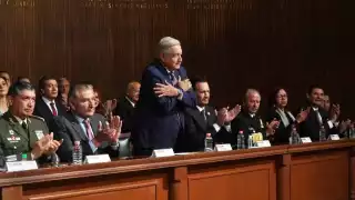 AMLO enfatizó en las reformas que han buscado volver la Constitución a lo que solía ser