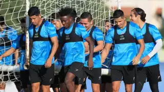 Los jugadores del Cancún FC se preparan para recibir en casa a los Raya2 para su encuentro dentro de la Liga Expansión MX