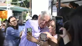 AMLO fue recibido de la mejor manera en Morelos. Foto: @cuauhtemocb10