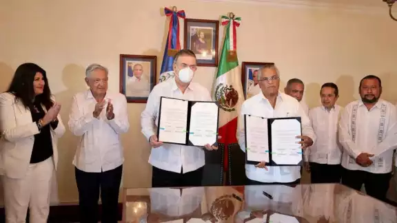 Marcelo Ebrard informó que el programa Sembrando Vida comenzará en Belice