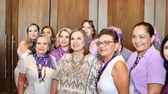 La Senadora se encuentra en Mérida donde ha estado presente en diversos eventos