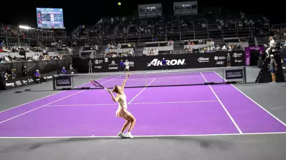 Una gran jornada se vivió en el Mérida Open WTA 250 la noche de este viernes Una gran jornada se vivió en el Mérida Open WTA 250 la noche de este viernes