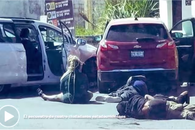 Video de los cuatro estadounidenses que fueron secuestrados en Matamoros, Tamaulipas.