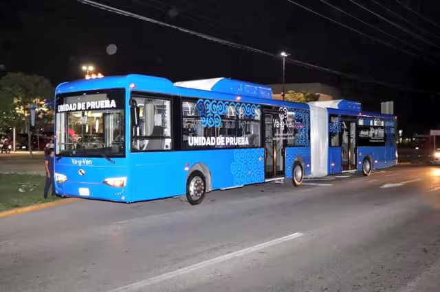 La unidad articulada de Va y Ven operaría en el Periférico de Mérida