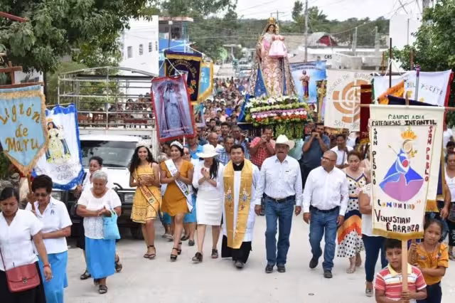 Las celebraciones son en honor de la Virgen de la Candelaria, por la cual lleva nombre el municipio