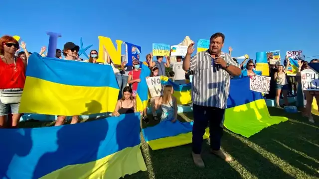 La protesta se lleva en Cancún