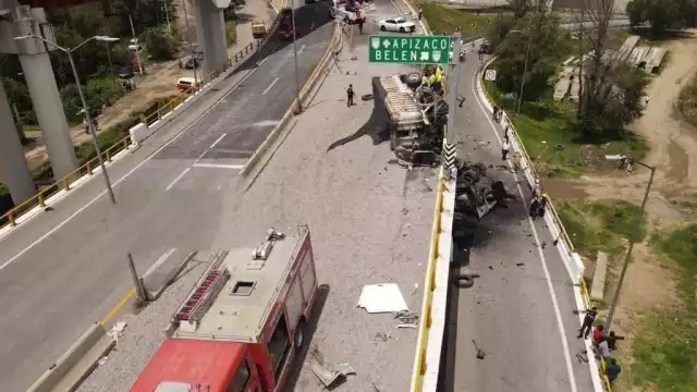 El tráiler se quedó sin frenos, lo que provocó el siniestro