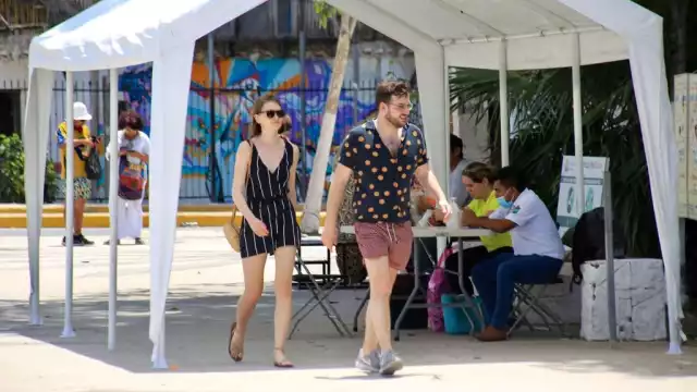 Hasta los turistas desacatan protocolos sanitarios